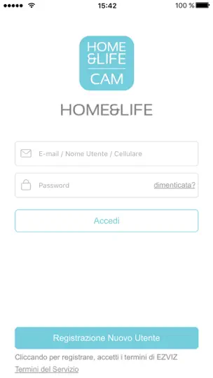 Captura de pantalla de Home&Life CAM en iPhone 5