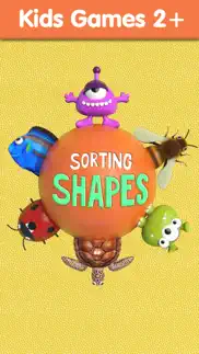 sorting shapes: toddler kids games for girls, boys iphone screenshot 1