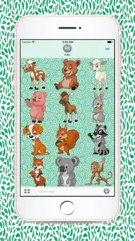 Game screenshot Cute Baby Animal Stickers apk
