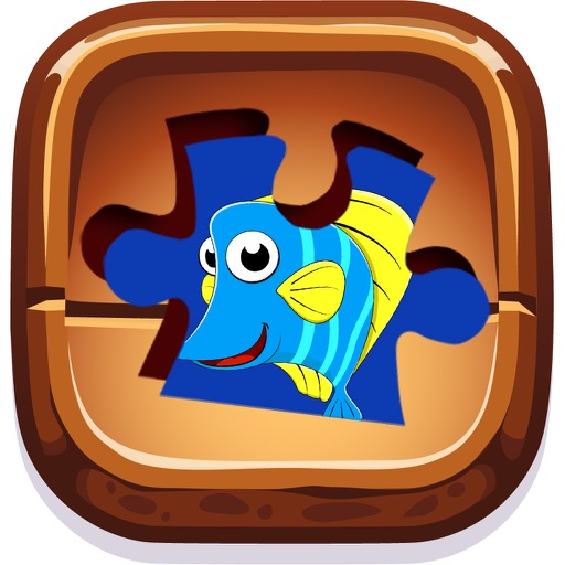 Fish & ocean jigsaw puzzles games for toddlers icon