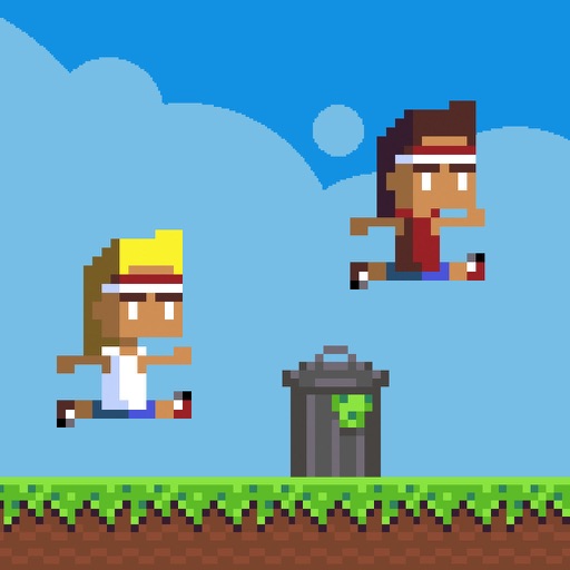 Retro Running Brothers icon