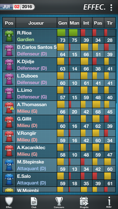 Screenshot #3 pour My Football Club Manager