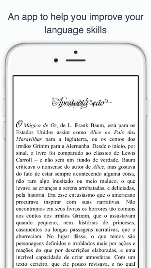 葡萄牙文閱讀和有聲讀物，為初學者(圖4)-速報App