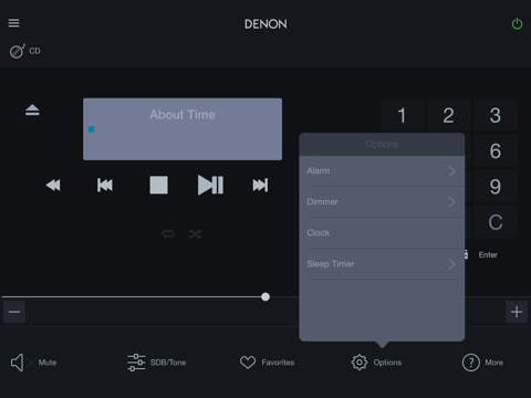 Screenshot #6 pour Denon Hi-Fi Remote