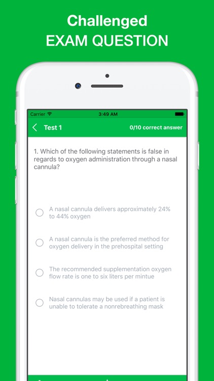 EMT B Exam Questions 2017 Version