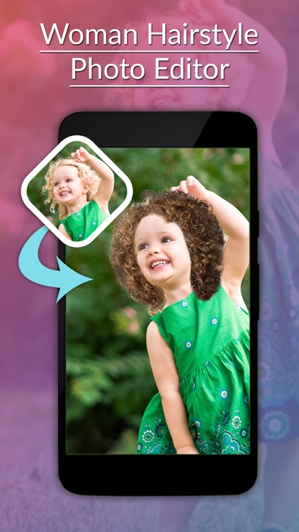 Woman Hairstyle Photo Editor - Hairstyle Stickers