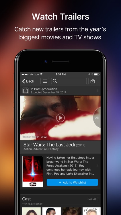 IMDb Movies & TV - Trailers and Showtimes screenshot-3
