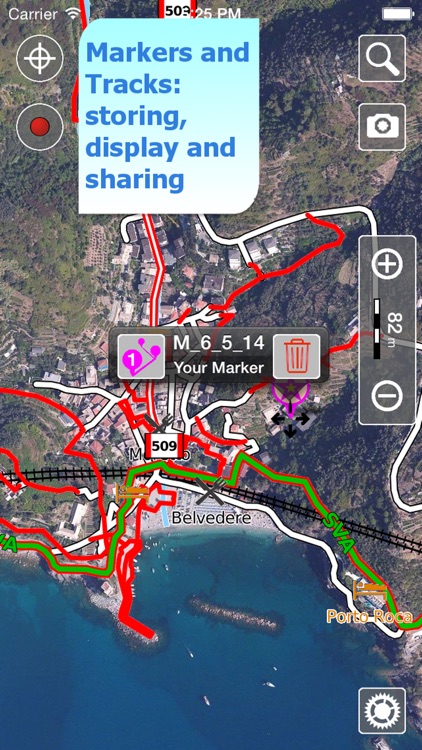 Trails of Cinque Terre - GPS & Maps for Hiking screenshot-3