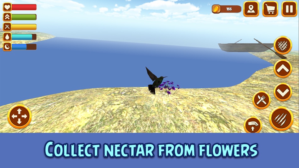 #2. Hummingbird Simulator 3D: Bird Life (iOS) 由: Tayga Games OOO