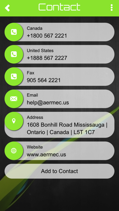 Aermec North America screenshot 3