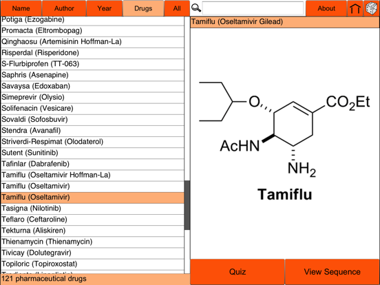 Screenshot #4 pour Chemistry By Design: Target Synthesis Database