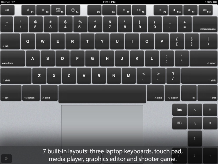 Air Keyboard Lite: remote touch pad and keyboard