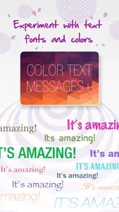 Color Text Messages+ Customize Keyboard Free Now screenshot #4 for iPhone