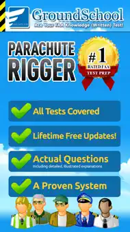 FAA Parachute Rigger Test Prep iphone bilder 1