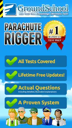 FAA Parachute Rigger Test Prep iPhone image 1