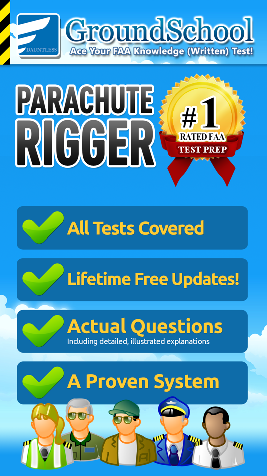 FAA Parachute Rigger Test Prep - 10.3.2 - (iOS)