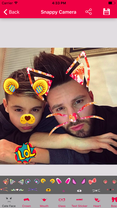 Face Camera - Snappy Photo Screenshot