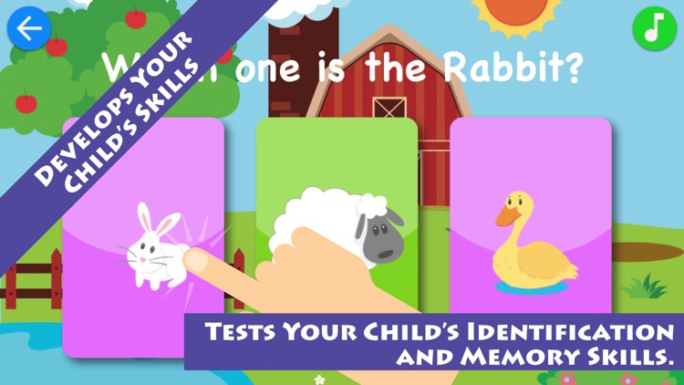 Match & Learn Animals Kids App