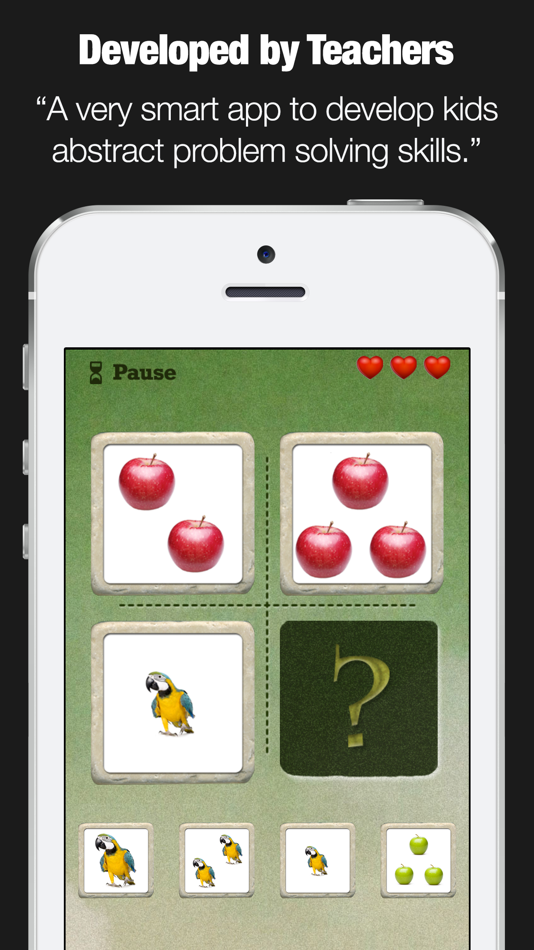 #2. Little Solver - Preschool Logic Game (iOS) By: Innovative Mobile Apps