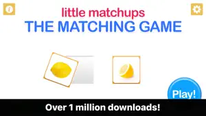 Little Matchups - The Matching Game for Toddlers screenshot #1 for iPhone