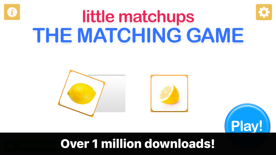 Little Matchups - The Matching Game for Toddlers - 2.0 - (iOS)