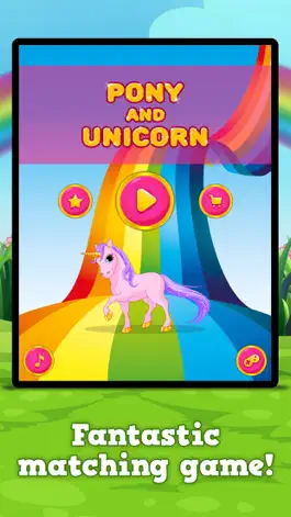 Game screenshot Pony and Unicorn : Matching Games mod apk