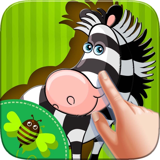 Zoo Animals Cartoon Shadow Shape Jigsaw Puzzles iOS App