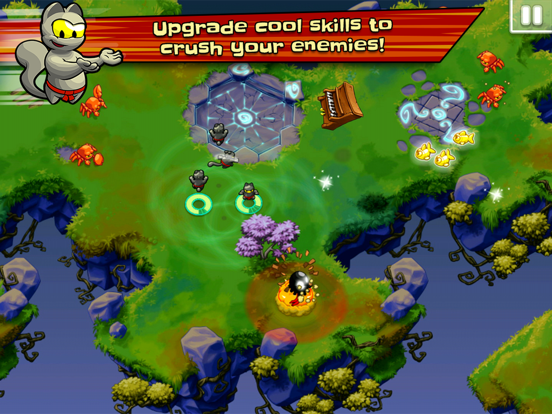 Ninja Hero Cats iPad screenshot 3 - Games app