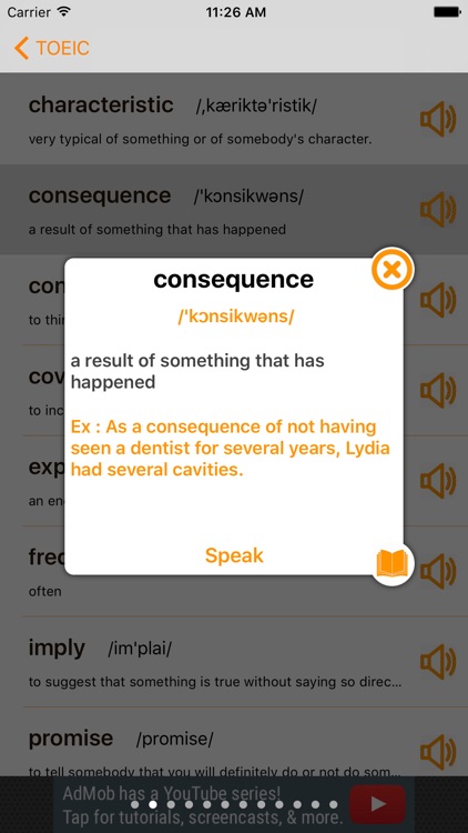 600 Words for Toeic Test
