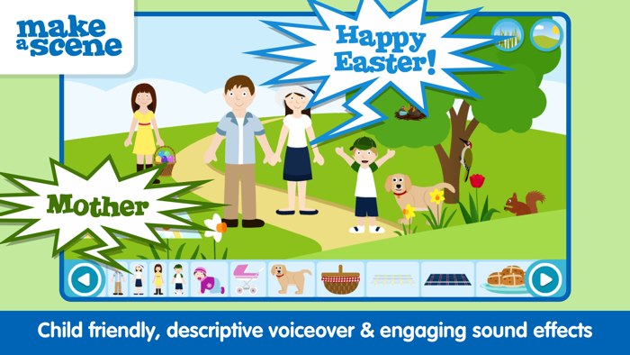 Make A Scene Easter Pocket