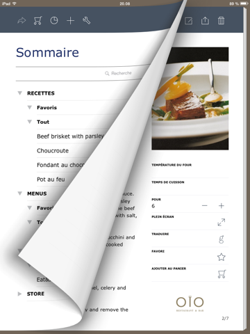 Screenshot #4 pour My Own Cookbook