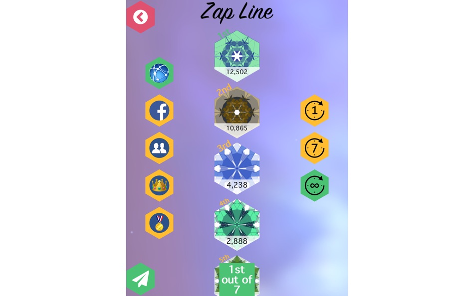 #3. Zap Line : Connect the Ends Puzzle Game (macOS) Podle: Mark Morrill
