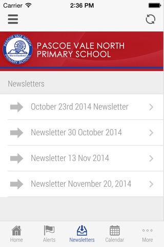 Pascoe Vale North Primary School - Skoolbag screenshot 4