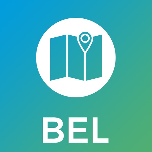 Belgrade city maps icon