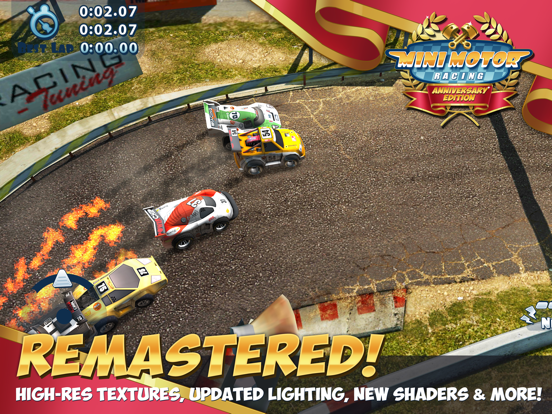 Mini Motor Racing iPad app afbeelding 2