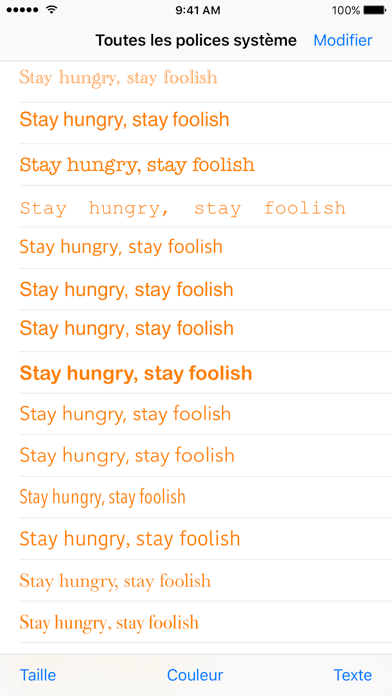 Screenshot #2 pour UIFont