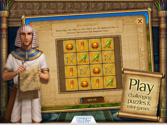 Cradle of Egypt iPad app afbeelding 3