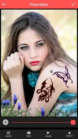 Game screenshot Tattoo Photo Editor -Tattoo Camera stickers hack