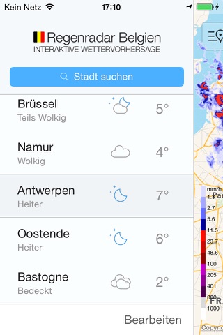 Neerslag Radar België - Weer screenshot 4