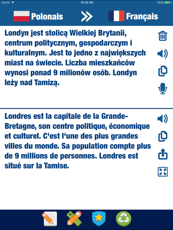 Screenshot #4 pour Traducteur et dictionnaire