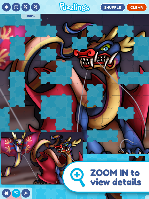 Screenshot #2 for Puzzlings Jigsaw Puzzles
