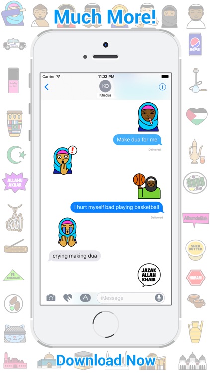 Islamoji -Islam Emoji Keyboard screenshot-3