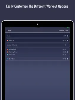 Interval Round Timer for Boxing, Circuit & HIIT screenshot 7