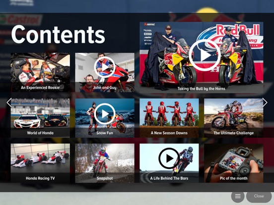 Screenshot #5 pour Honda Racing Magazine