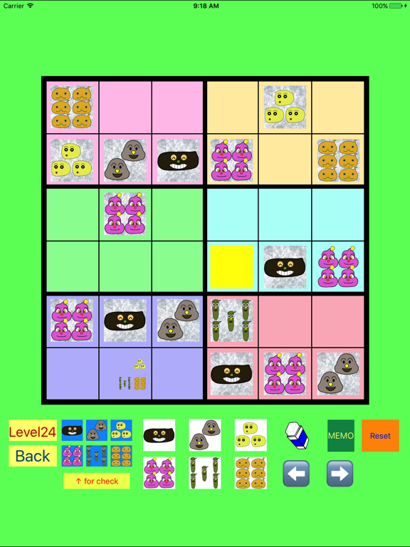 Screenshot #5 pour Easy SUDOKU with Faces!? 4x4,6x6,7x7