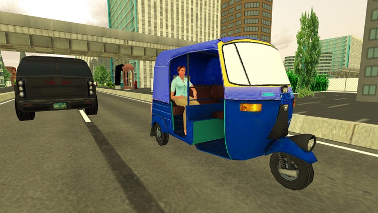 Modern Rickshaw-City Passenger Pick And Drop