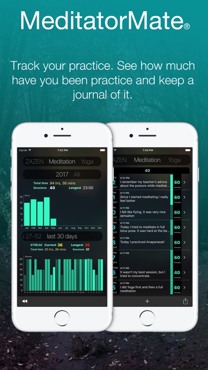 MeditatorMate - Meditation Timer - Journal