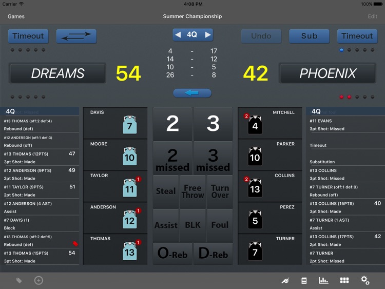 HOOP J for Basketball Scores