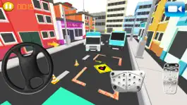 Game screenshot Cube Garbage Truck Park:Drive in City hack