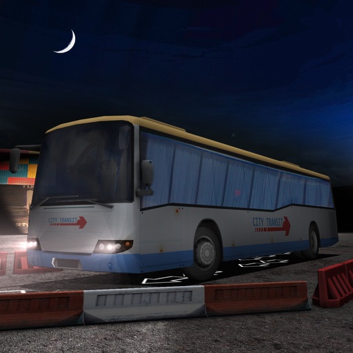 Coach Bus Night Parking 3D – Driving Game icon